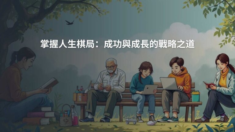 掌握人生棋局：成功與成長的戰略之道