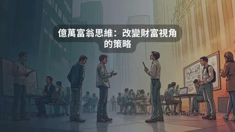 億萬富翁思維：改變財富視角的策略