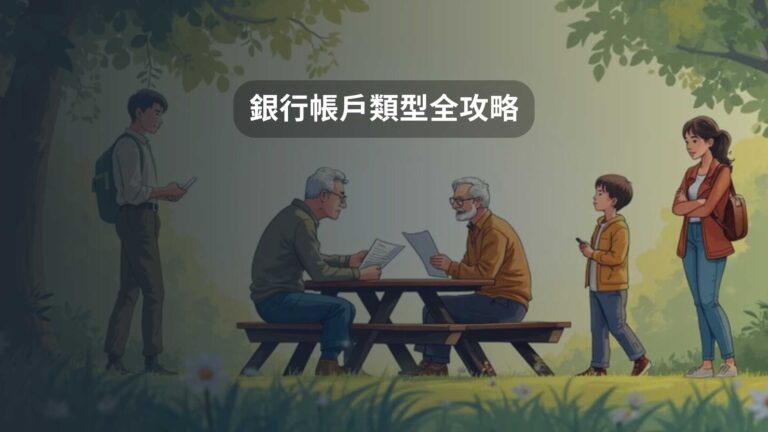 銀行帳戶類型全攻略