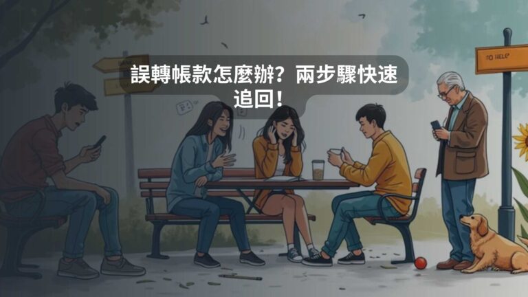 誤轉帳款怎麼辦？兩步驟快速追回！