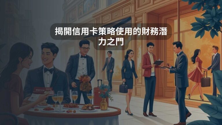 揭開信用卡策略使用的財務潛力之門