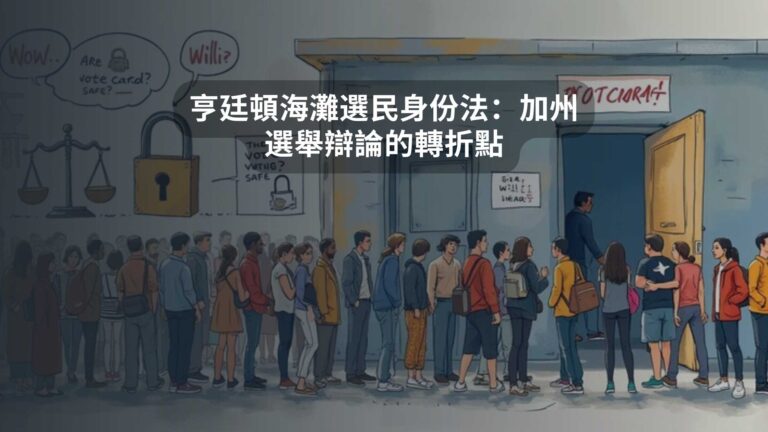 亨廷頓海灘選民身份法：加州選舉辯論的轉折點