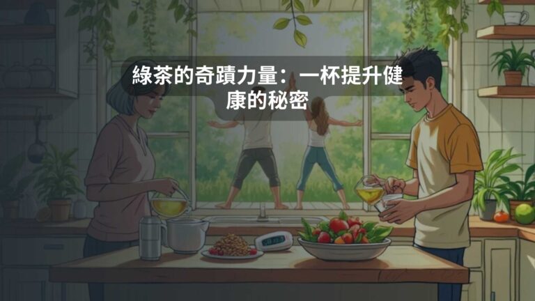 綠茶的奇蹟力量：一杯提升健康的秘密