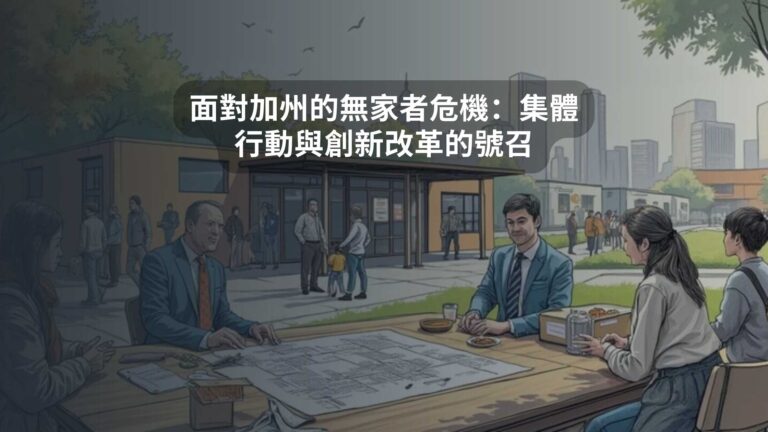 面對加州的無家者危機：集體行動與創新改革的號召