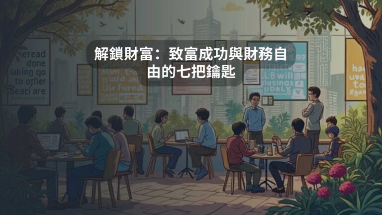 解鎖財富：致富成功與財務自由的七把鑰匙