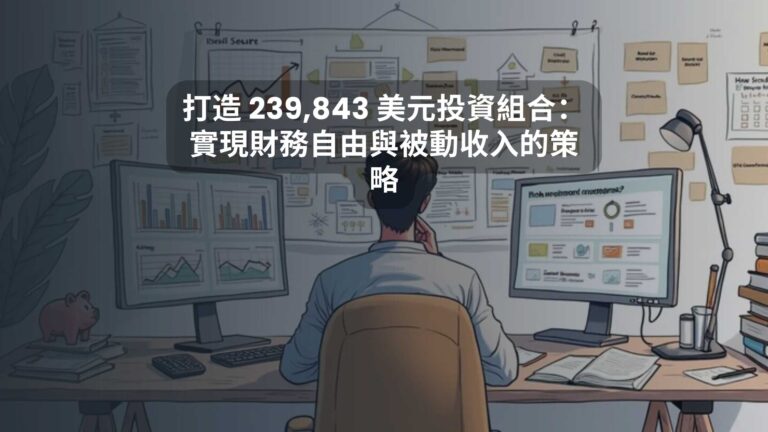 打造 239,843 美元投資組合：實現財務自由與被動收入的策略