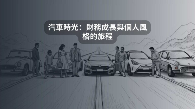 汽車時光：財務成長與個人風格的旅程