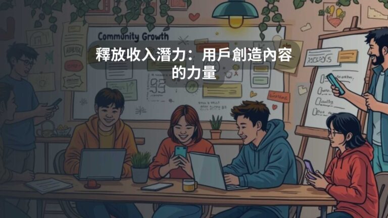 釋放收入潛力：用戶創造內容的力量