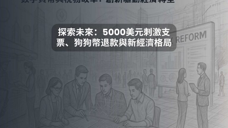 探索未來：5000美元刺激支票、狗狗幣退款與新經濟格局