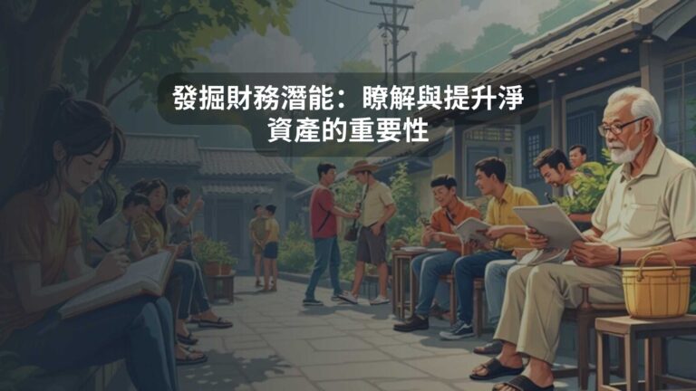 發掘財務潛能：瞭解與提升淨資產的重要性