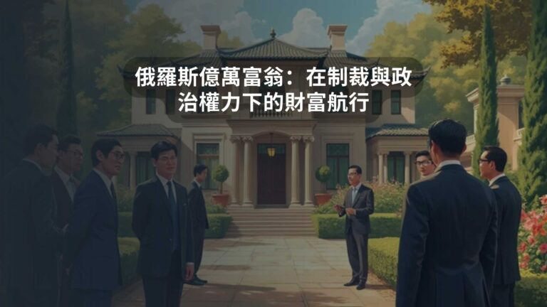 俄羅斯億萬富翁：在制裁與政治權力下的財富航行