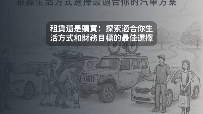 租賃還是購買：探索適合你生活方式和財務目標的最佳選擇