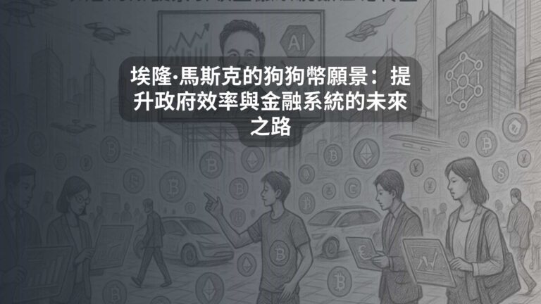 埃隆·馬斯克的狗狗幣願景：提升政府效率與金融系統的未來之路
